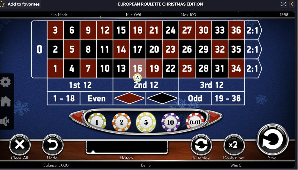 Beem Casino Table Games