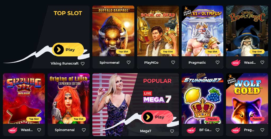 Les meilleures machines à sous du Boomerang Casino