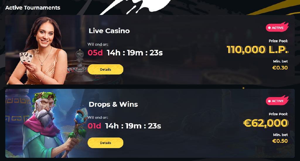 Boomerang Casino Tournaments