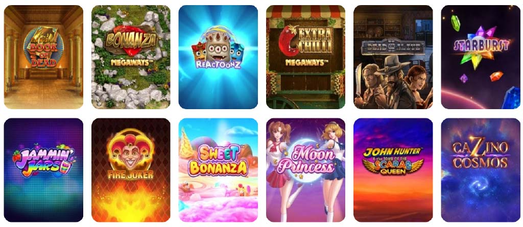 Casumo slots and games