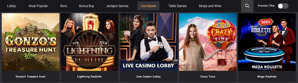 Dast Ist Casino Live Dealer Games
