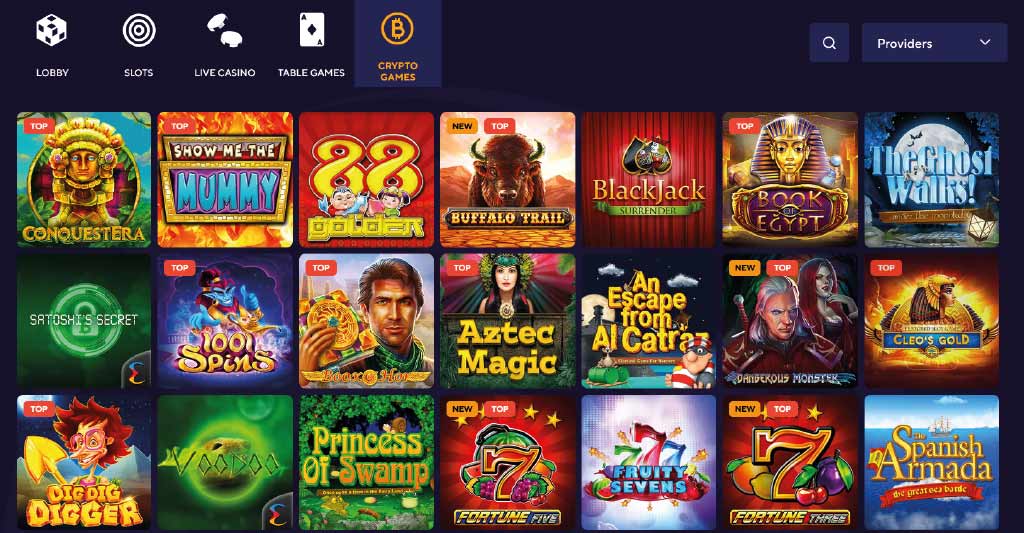 Crypto games: all bitcoin slots at Dazard casino