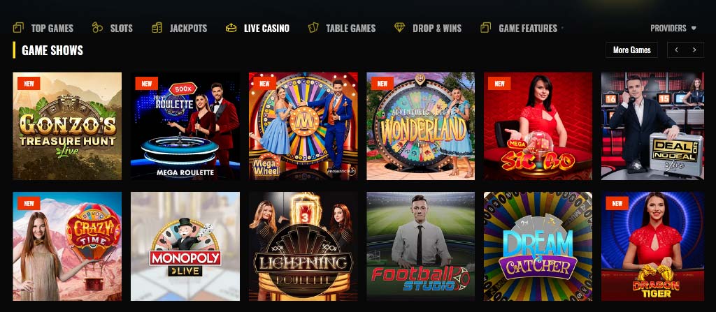 Fight Club Casino Live Dealer Casino